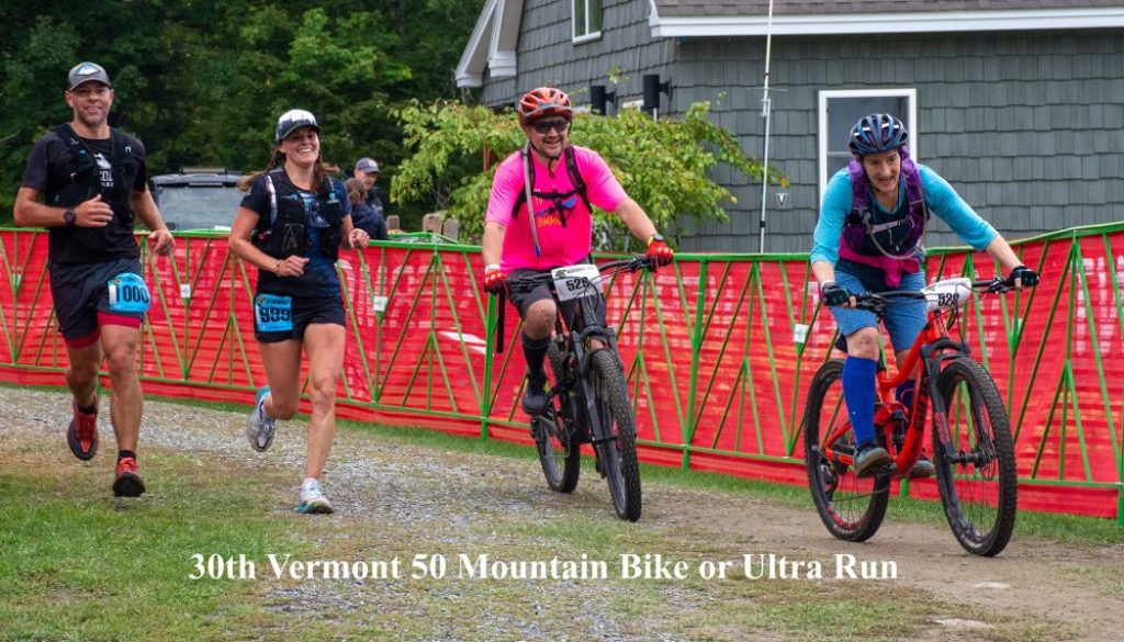 29th Vermont 50 Mountain Bike or Ultra Run